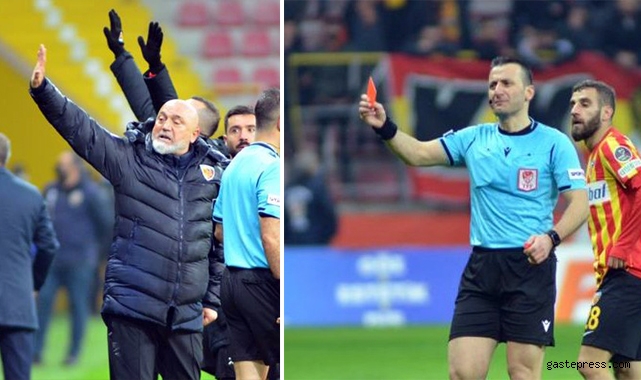 Kayserispor Teknik Direktörü Karaman cezalı!