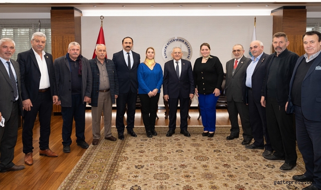 Memduh Başkan'a Muhtarlardan Teşekkür Ziyaretleri Devam Ediyor!