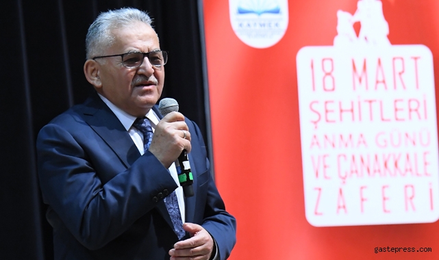 Memduh Başkan: "Çanakkale, Aziz Milletimizin Yazdığı Bir Kahramanlık Destanıdır"