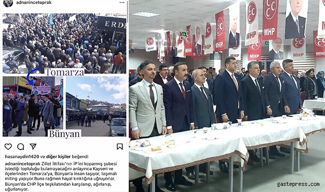 MHP Kayseri İl Başkanı İncetoprak, "Akşener umduğunu bulamadı"