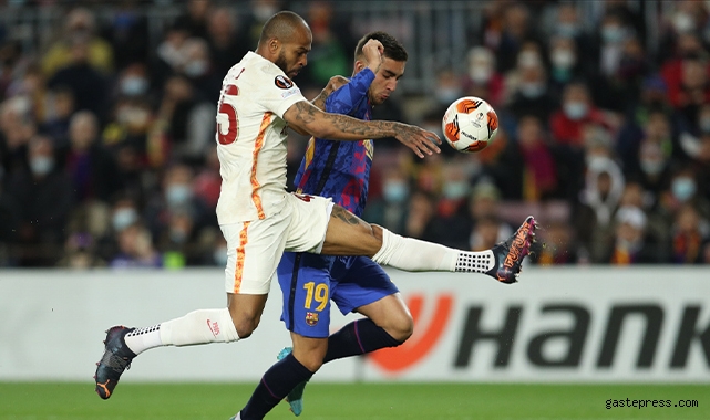 Namağlup Galatasaray, Barcelona deplasmanından avantajlı döndü!