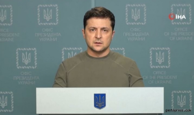 Zelenskiy: 'Biz ve terörizm ayrı dünyalardır'