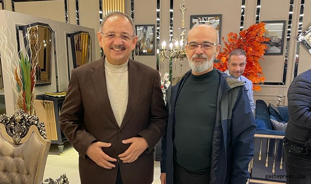 AK Partili Özhaseki'den Kayseri Yozgatlı Dernekler Federasyonu başkanı Mustafa Özcan'a ziyaret!