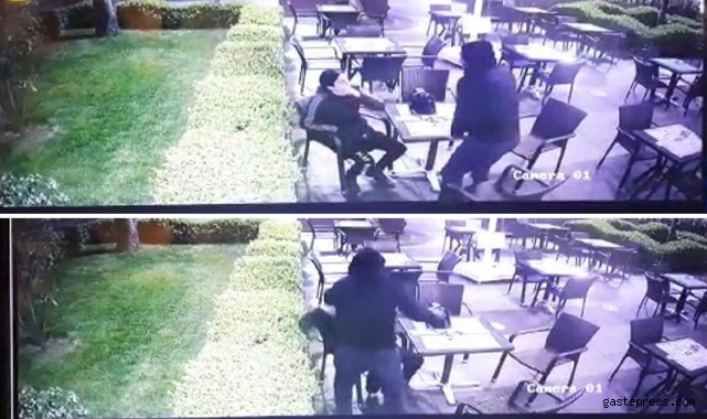 Azeri koca dehşeti güvenlik kameralarına saniye saniye böyle yansıdı!