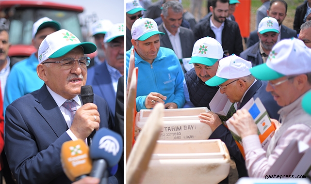 Başkan Büyükkılıç, “Üretenin hizmetkarıyız"