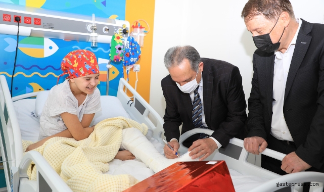 Başkan Yalçın'dan KANKA'ya 23 Nisan ziyareti!