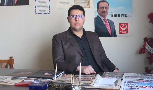 BBP Hacılar İlçe Başkanı Musa Çevrim İstifa Etti!