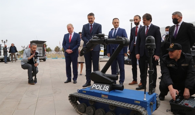 Bomba imha robotu Kütahya'da görücüye çıktı!
