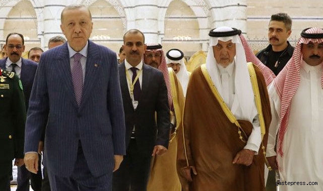 Cumhurbaşkanı Erdoğan, Suudi Arabistan'da!