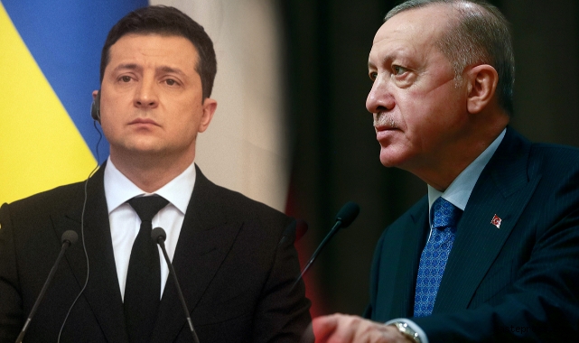 Cumhurbaşkanı Erdoğan, Zelenskiy ile görüştü!
