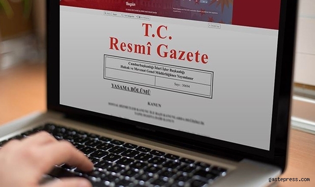 Cumhurbaşkanı Kararı Resmi Gazete'de! 