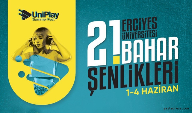ERÜ’de 21. Bahar Şenliği 1-4 Haziran 2022’de Düzenlenecek!