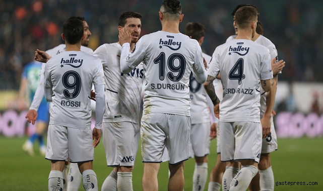 Fenerbahçe deplasmanda 6-0 kazandı! 