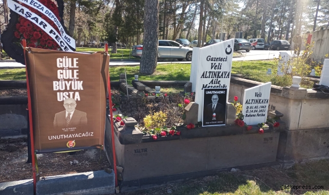 Gazeteci Veli Altınkaya ölümünün 1. yılında anıldı!