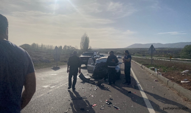 Kayseri'de trafik kazası: 6 yaralı!