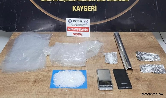 Kayseri'de uyuşturucu operasyonu: 2 gözaltı!
