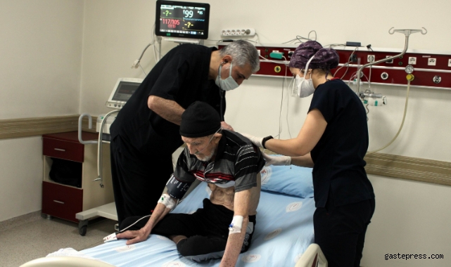 Kayseri Devlet Hastanesi'nde tedavi gören tek covid hastası kaldı!