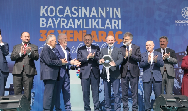 Kayseri Kocasinan araç filosuna 36 yeni araç ekledi!