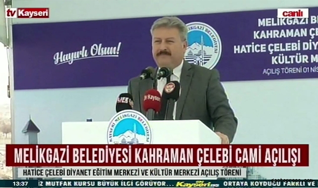 Kayseri Melikgazi'de tamamlanan projelerin açılışları tüm hızıyla devam ediyor!