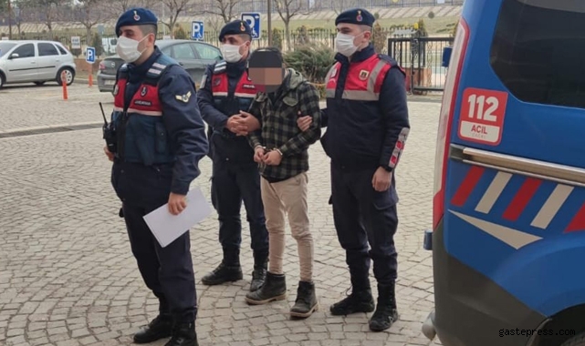 Kesinleşmiş 10 yıl hapis cezası bulunan şahıs köyde yakalandı!