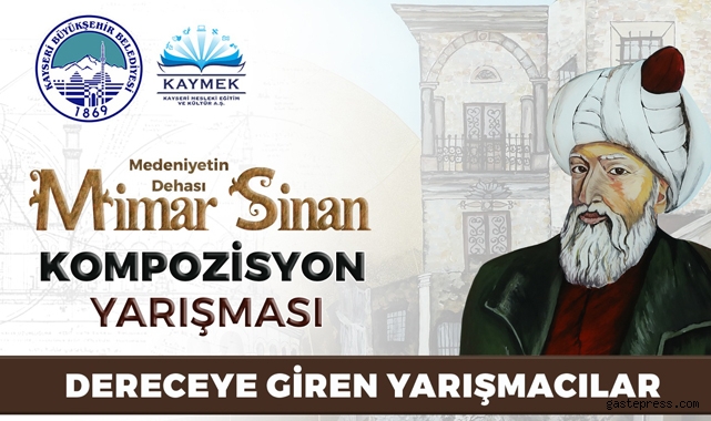 "Medeniyetin Dehası Mimar Sinan" Kompozisyon Yarışması'nda Dereceye Girenler Belli Oldu!