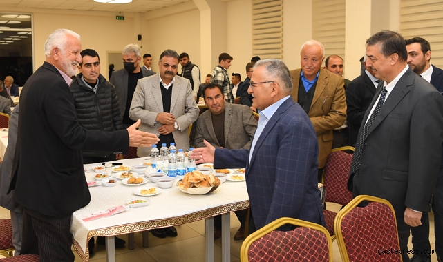 Memduh Başkan, Bu Sefer de Yeşilhisarlılar ile İftar Yaptı!