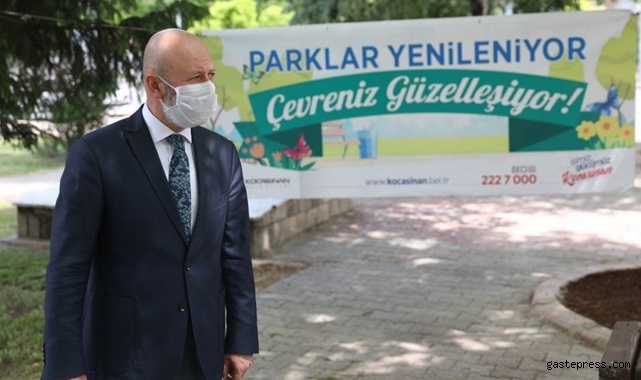 Parklar yenileniyor, Kocasinan güzelleşiyor!