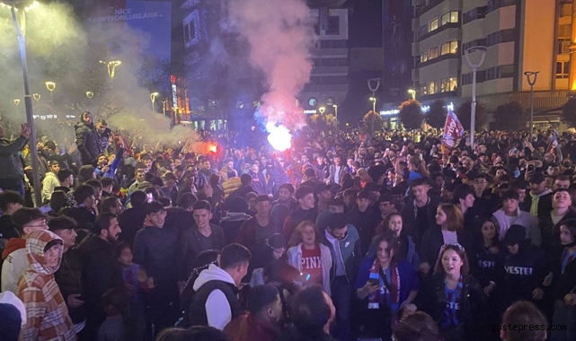 Trabzonspor deplasmanda kazandı! Şehirde kutlamalar şimdiden başladı!