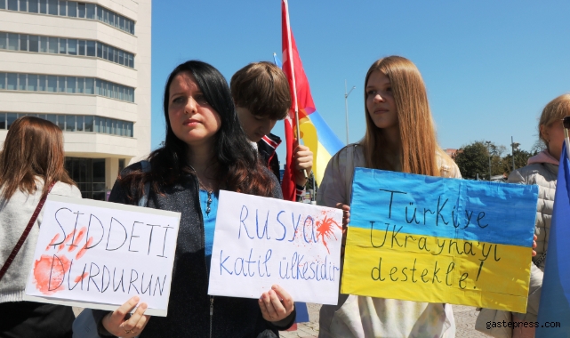 Ukraynalılar gözyaşlarıyla Samsun’dan dünyaya seslendi: "Bu savaşı bitirin"
