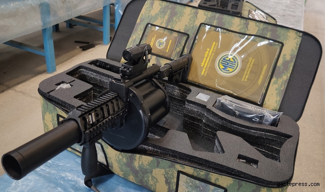 40 mm Tamburalı Bombaatarların 500 adetlik son partisi de teslim edildi!