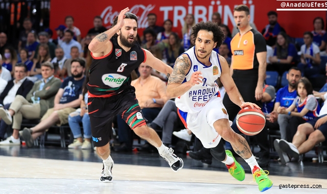 Anadolu Efes yarı finalde Galatasaray Nef'in rakibi oldu!