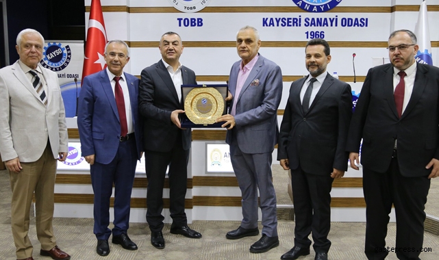 Antakya TSO’dan KAYSO’ya ziyaret!