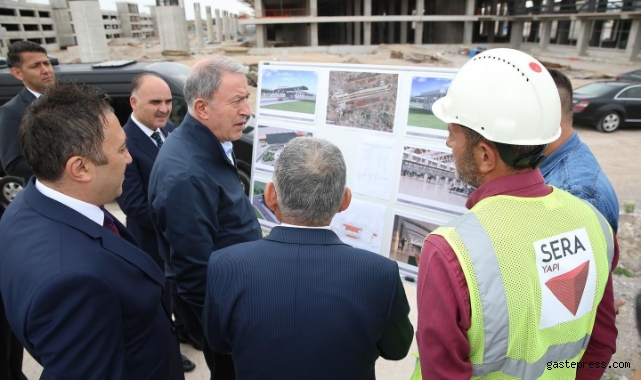 Bakan Akar’dan "Yeni Havalimanı" İncelemesi!