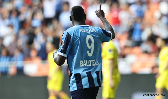 Balotelli 5 golle yıldızlaştı! Adana Demirspor konuk ettiği Göztepe'yi çok farklı geçti!