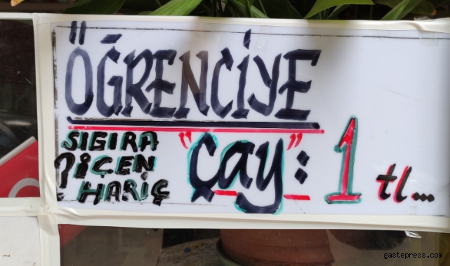 Bu esnaf çayı hala 1 liradan satıyor!