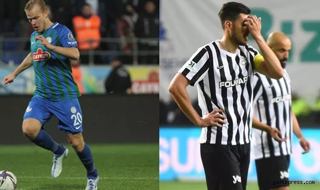 Çaykur Rizespor ve Altay, Süper Lig'e veda etti!