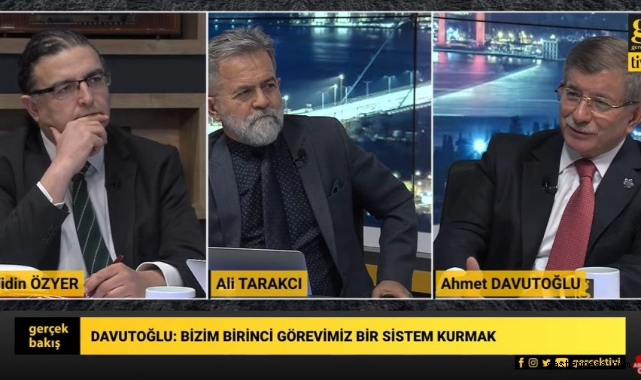 Davutoğlu'ndan sistem açıklaması: Bir kurtarıcıya ihtiyacımız yok!