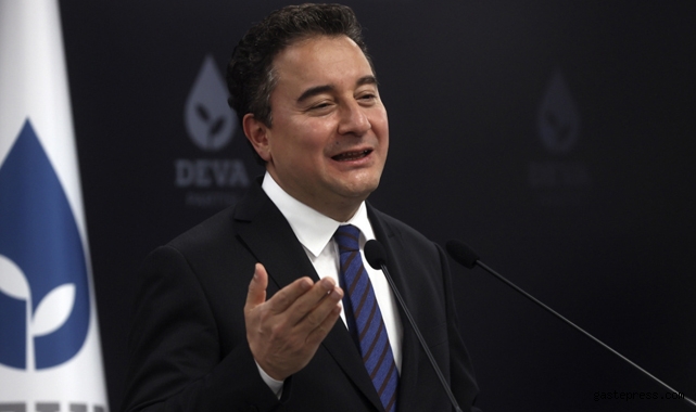 DEVA Partisi lideri Ali Babacan: Bizden başka çıkış yok!