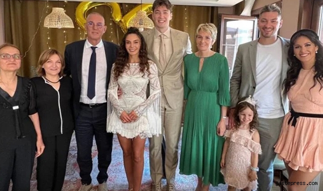 Ebru Şahin ile Cedi Osman nişanlandı!