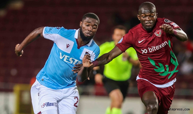 Hatayspor - Trabzonspor maç sonucu: 1-1 