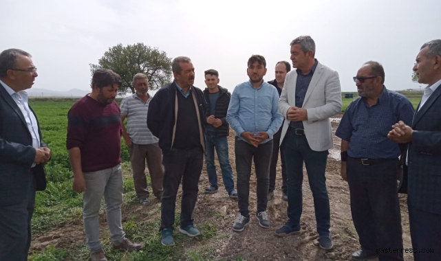 İYİ Partili Kazım Yücel: “Yemlihalı çiftçiler, can suyu veremedi!”