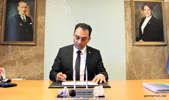 İYİ Partili Sebati Ataman "Sayın Nergis’ten yine şaka gibi açıklama"