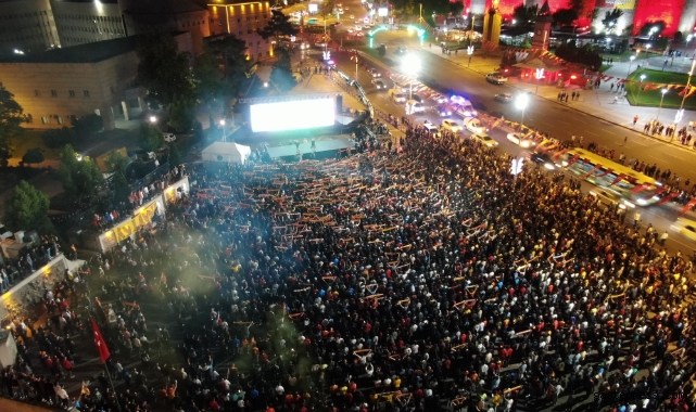 Kayseri’de kupa coşkusu!