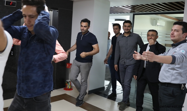 Kayseri Melikgazi Belediyesi'nde deprem tatbikatı!