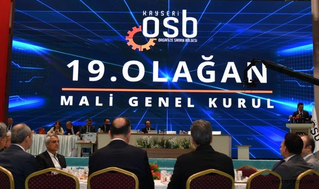 Kayseri OSB'nin Mali Genel Kurulu, muhalifleri haklı çıkardı!
