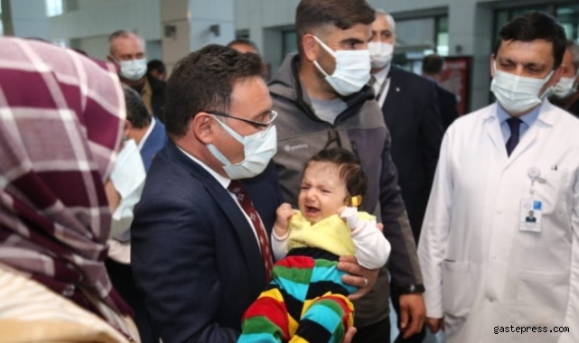 Kayseri Valisi Çiçek, Şehir Hastanesine ziyarette bulundu!