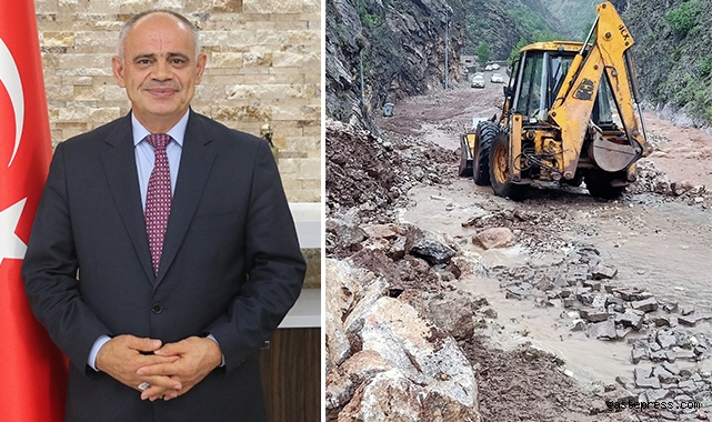 Kayseri Yahyalı'da sel ve heyelanın izleri siliniyor!