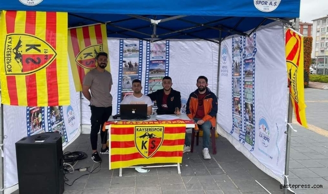 Kayserispor taraftarında final heyecanı!