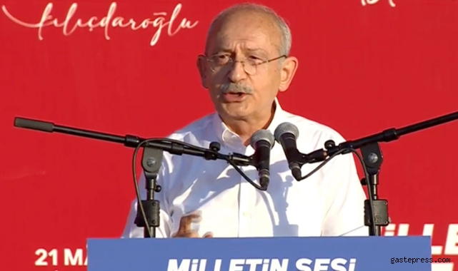 Kılıçdaroğlu: Umutsuzluğa kapılmayın, haramilerin saltanatı yıkılıyor!