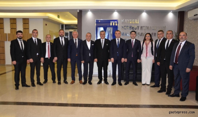 MHP Genel Başkan Yardımcısı Özdemir'den KSMMMO’ya ziyaret!